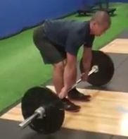 Incorrect Power Clean Set-up